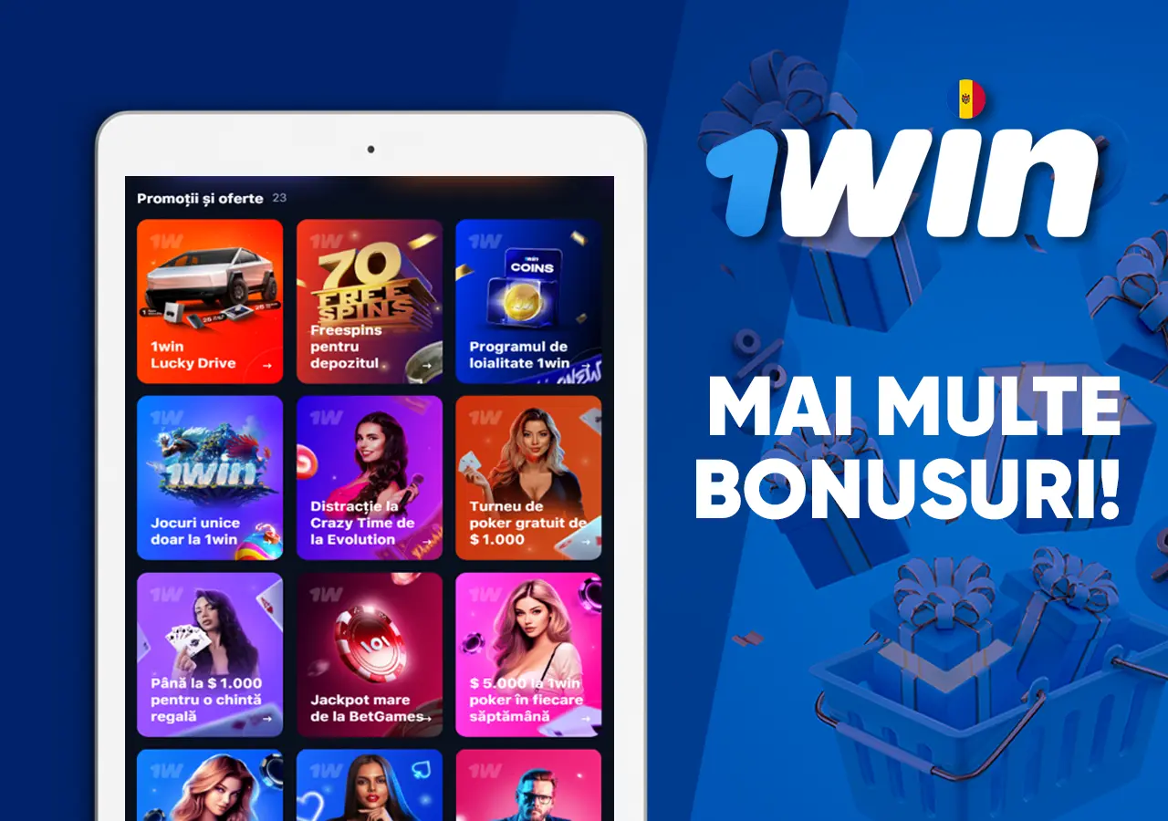 Diverse programe bonus pentru utilizatorii 1Win